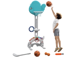 Tabela De Basquetebol Para Crianças Hdpe E Pp Cor Multicor 46x51x134-152 Cm Aiyaplay