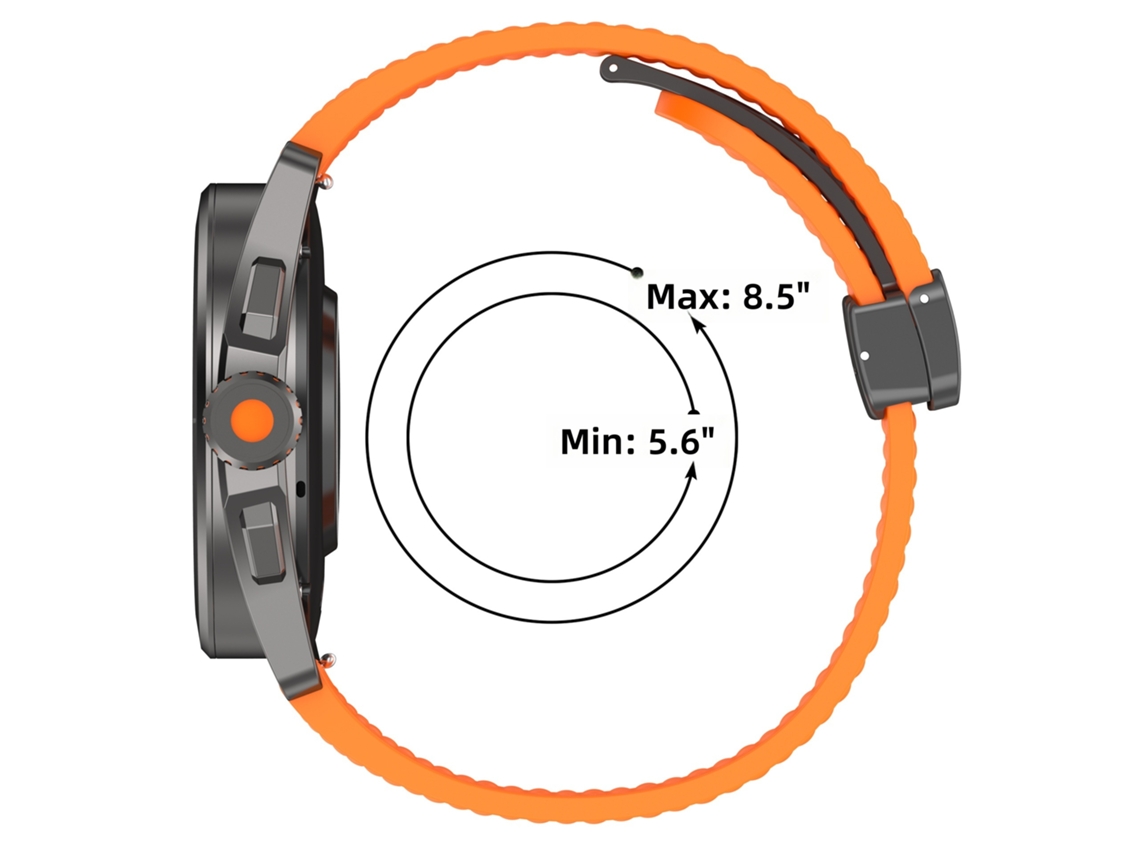 Pulseira de Silicone Respirável para Xiaomi Watch S4 Sport CHABERLU