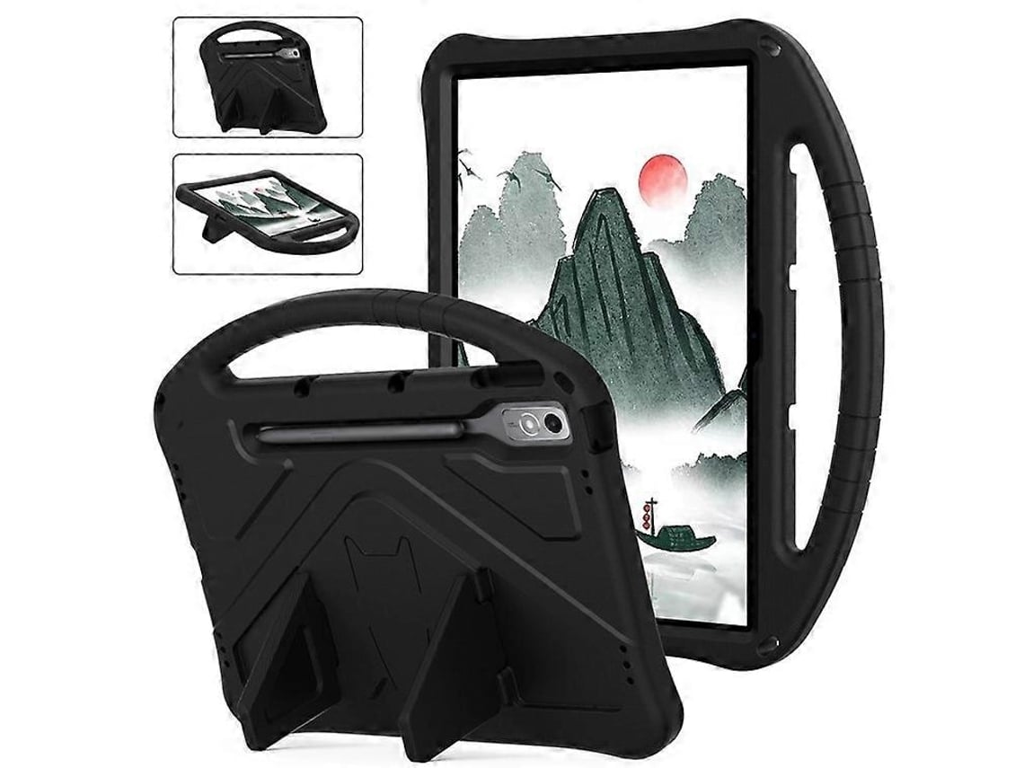 Capa Infantil Eva Com Suporte E Alça Para Lenovo Tab P12 Elysve