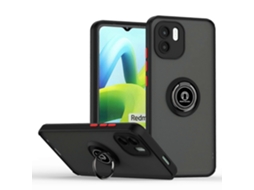 Capa Para Celular Xiaomi Redmi A1 Q Shadow 1 Series Em Tpu + Pc Com Suporte De Anel