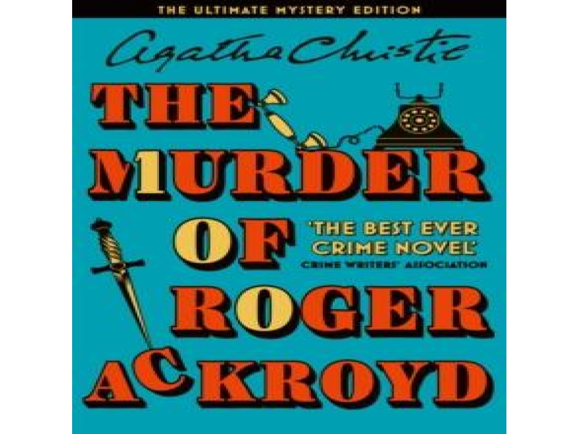 Livro Murder of Roger Ackroyd de Agatha Christie (Inglês)