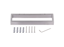 Rack De Toalha Aço Inoxidável Apoio Parede Barra Grossa