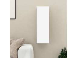Vidaxl Móvel De Tv 30,5x30x90 Cm Derivados De Madeira Branco