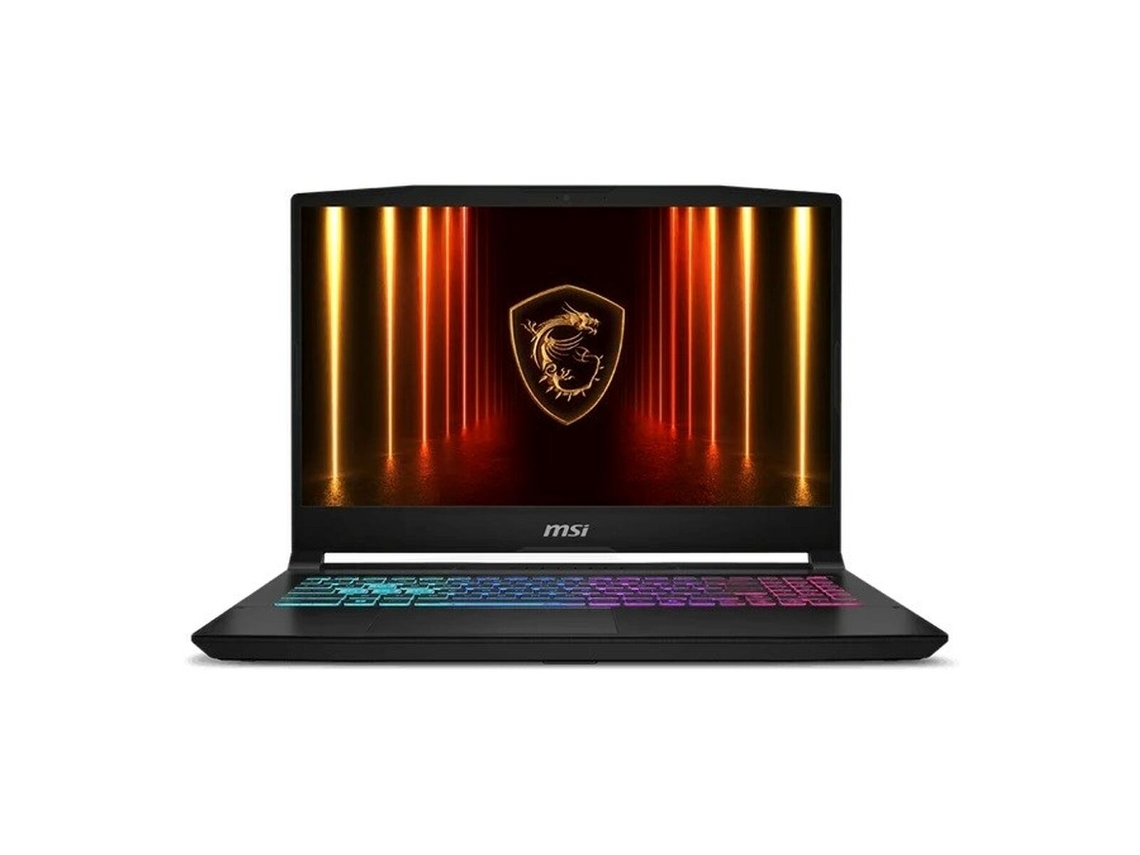 Laptop Msi Katana 15 Hx B14wfk 494xpl (preto 16 Gb Ram 512 Gb Ssd 15,6 Tomada Eu Qwerty Us Intel Core I5 Geforce Rtx 5060)
