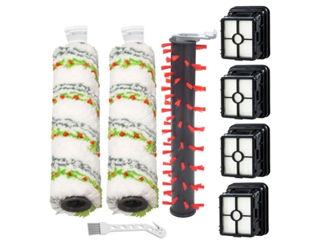 2554a conjunto de filtro escova rolo para bissell crosswave 2554 2590 2593 2596 pet escova tapete aspirador peças