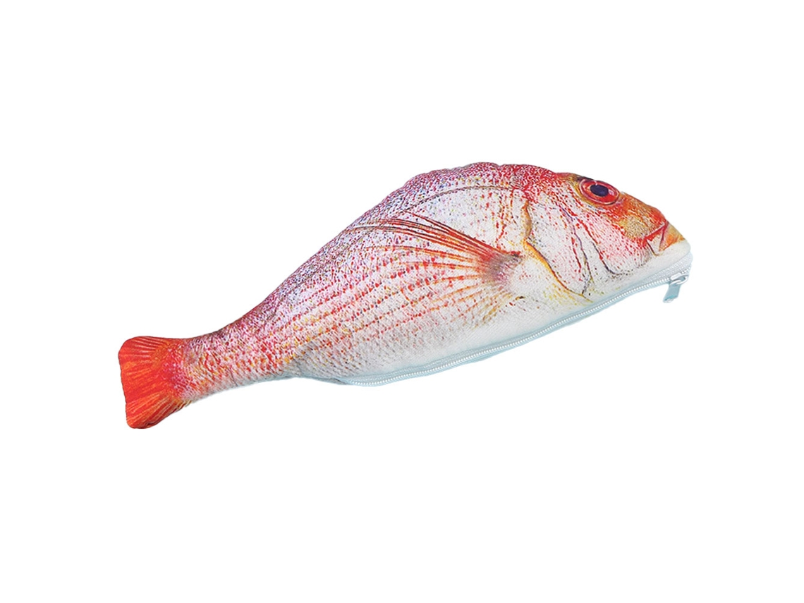 1 Estojo De Lápis Personalizado Com Imitação De Peixe, Tamanho 21 X 6,5 Cm-aquaforge