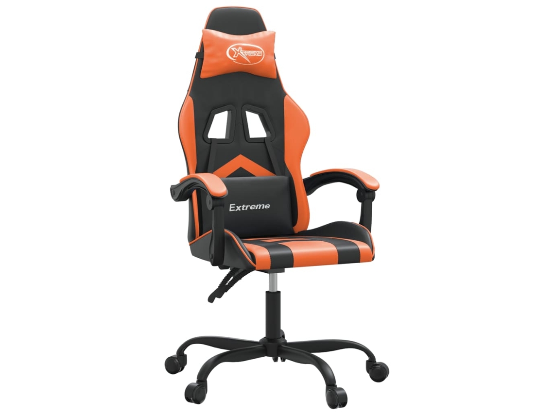 Gaming Chair, Gaming Chairs Vidaxl Laranja Couro Artificial