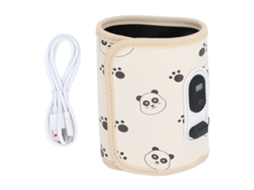 Capa isolante para frasco de bebê universal ajuste de temperatura 21 velocidades usb com display led | S/MARCA