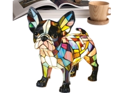 Abajur De Mesa Led Em Formato Cachorro, Luminária De Ambiente Artística Com Tema Canino