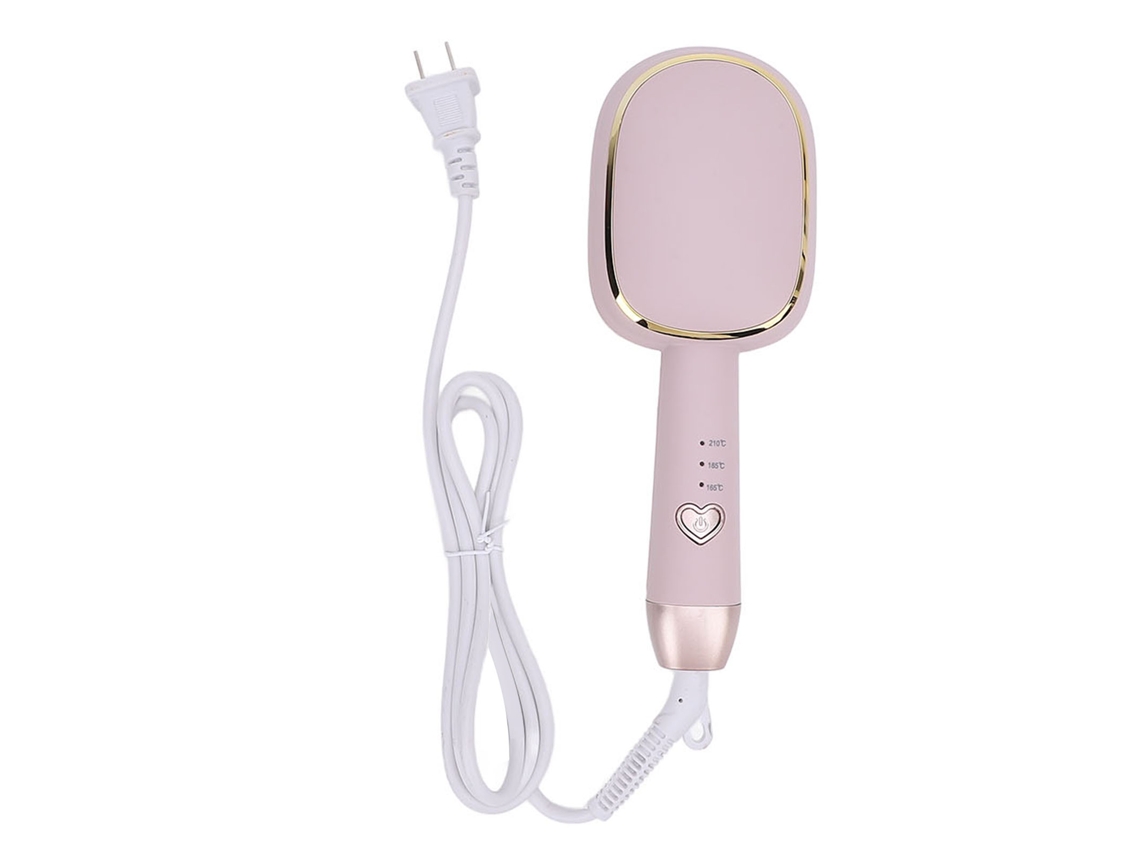 Prancha de Cabelo Deep Wave 2026, 32mm, Aquecimento Rápido em 30s, Cabo Giratório 360°, Anti-queimaduras, Rosa, 220V