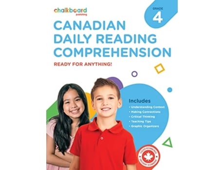 Livro Canadian Daily Reading Comprehension Grade 4 de David Macdonald, Janis Barr et al. (Inglês)