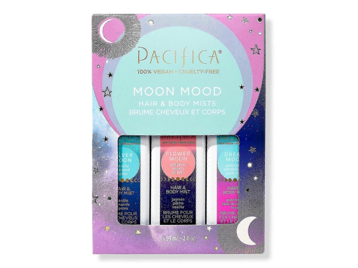 Conjunto De Viagem Pacifica Moon Moods Para Cabelo E Corpo