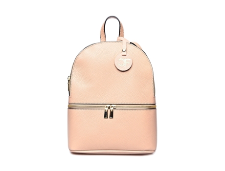 Mochila De Mulher Carla Ferreri Cf Cipria Pele