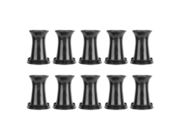 Aetheria 10pcs Tubo Invertido Woofer 42mmx65mm para Alto falantes de 3 4 Polegadas