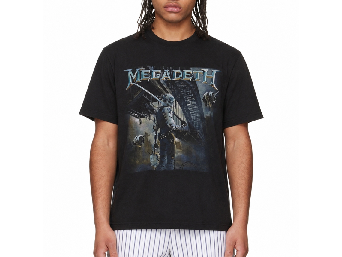 Megadeth Dystopia T-shirt Unisex Adults Size:m