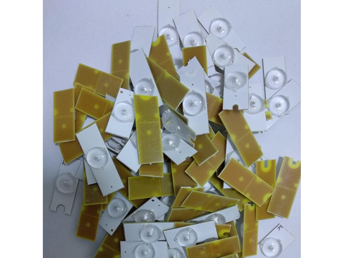 Lâmpadas Smd de 3v com Divisor Óptico para Reparo de Tvs Led de 32 a 65 Polegadas SFUSHOS (100 Unidades)