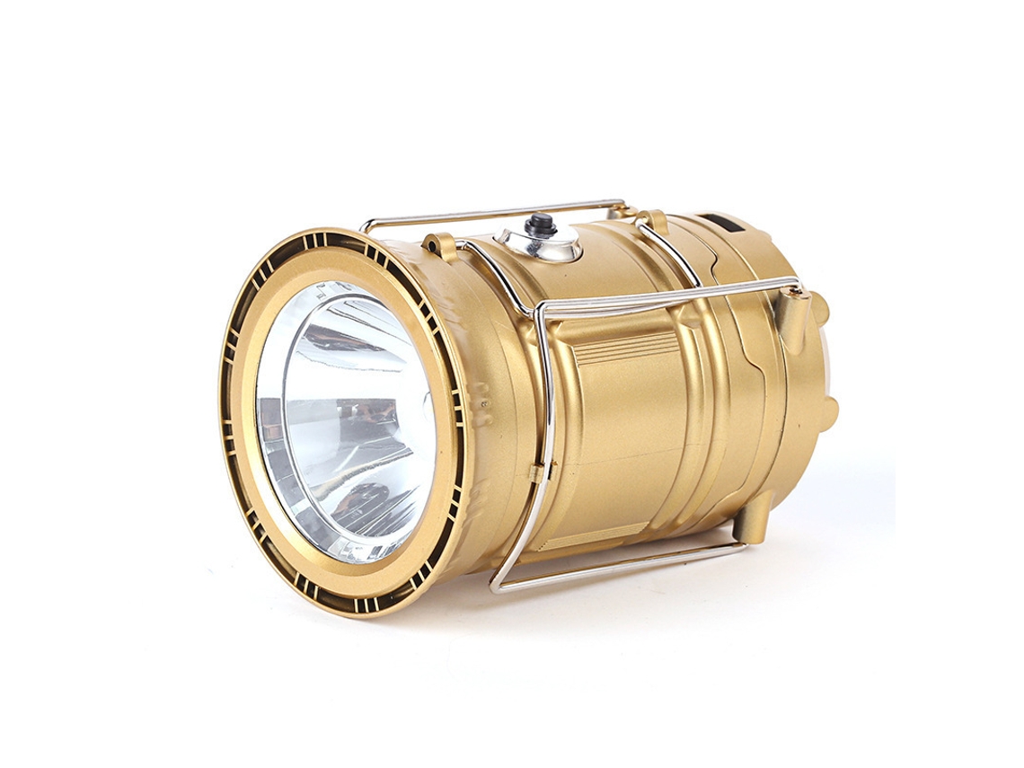 Lâmpada de Acampamento Led com Célula Solar AQUAFORGE