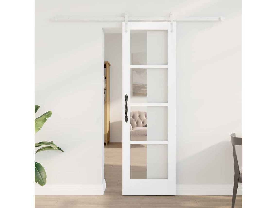 Vidaxl Porta Deslizante Branco 61 X 198,5 Cm