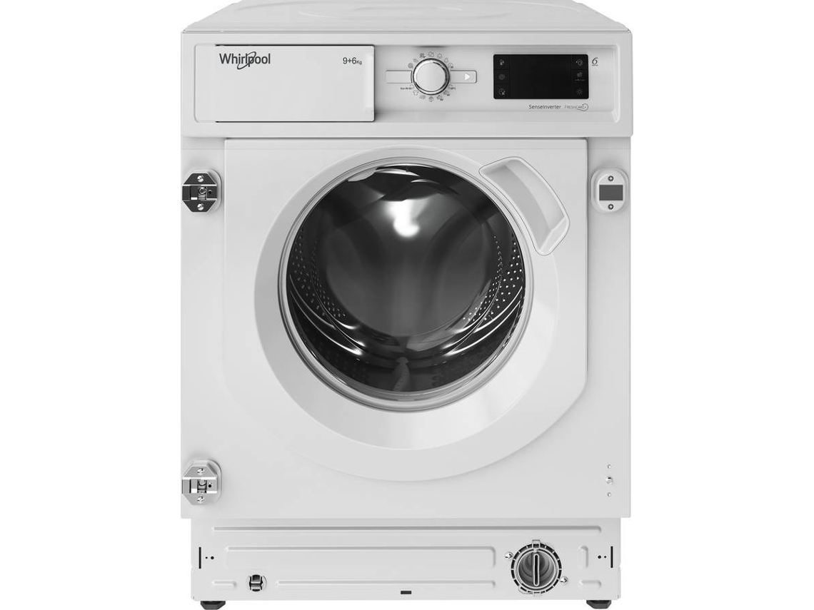 Máquina de Lavar e Secar Roupa Encastre WHIRLPOOL BI WDWG 961485 EU (6/9 kg - 1400 rpm - Branco)
