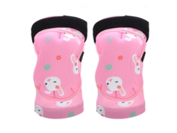 Rebe-rodilleras Para Niños Propro Suaves Eva Innovadoras Protección Para Patinaje Montar Deportes Al Aire Libre Rosa Xxs