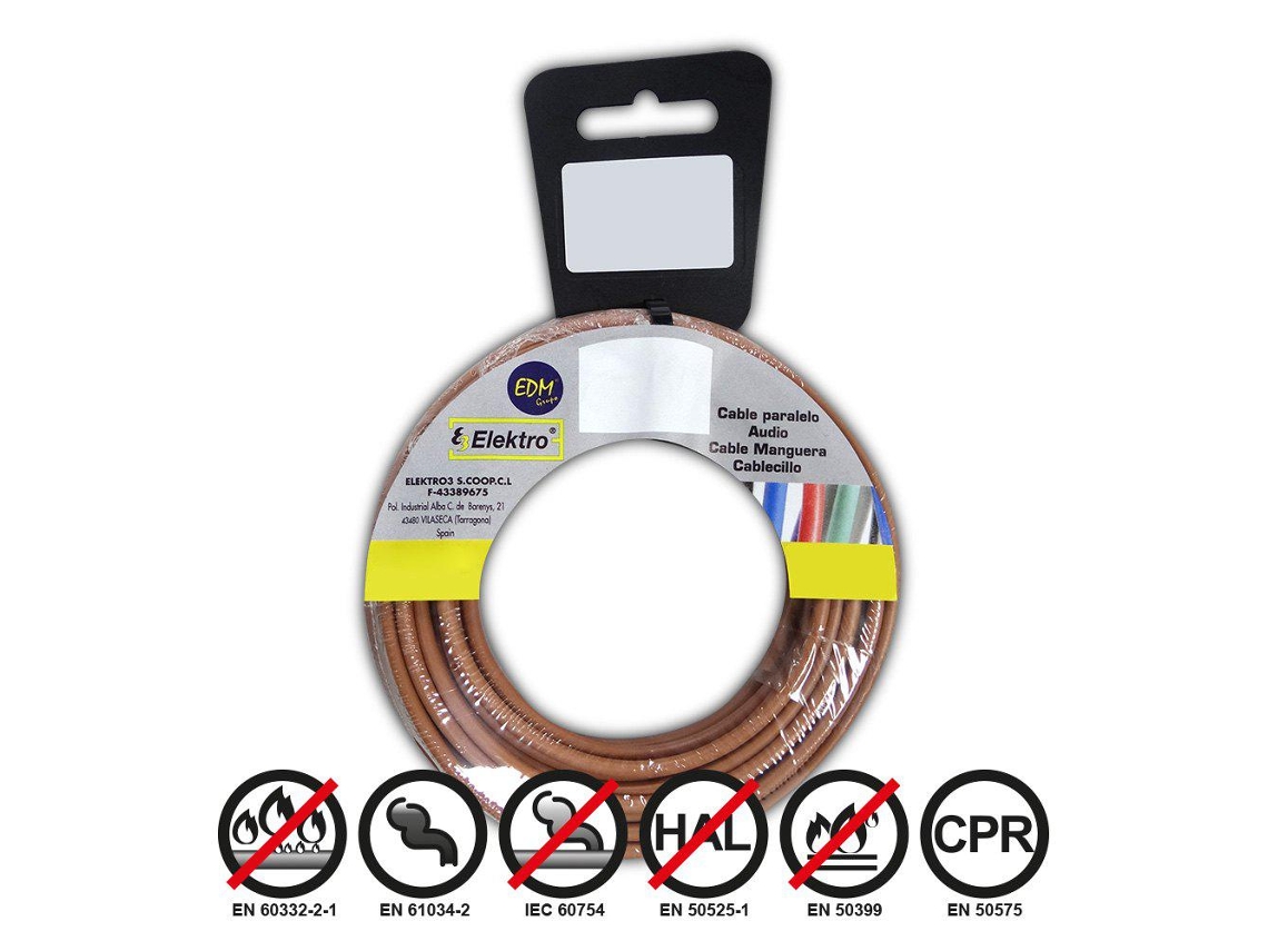 Edm Rolo de Cabo Flexível 4 Mm 15 M