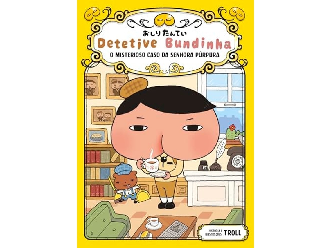 Livro Detetive Bundinha - O Misterioso Caso Da Senhora Púrpura De Troll (português)
