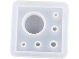 Molde De Silicone Para Porta-canetas (faça Você Mesmo), Organizador De Canetas, Branco.