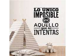 Texte Français Adesivos Muraux Adesivos Muraux Destacáveis Diy Papier Peint Pvc Adesivos Muraux Acessórios De Decoração L 43cm X 48cm Noir
