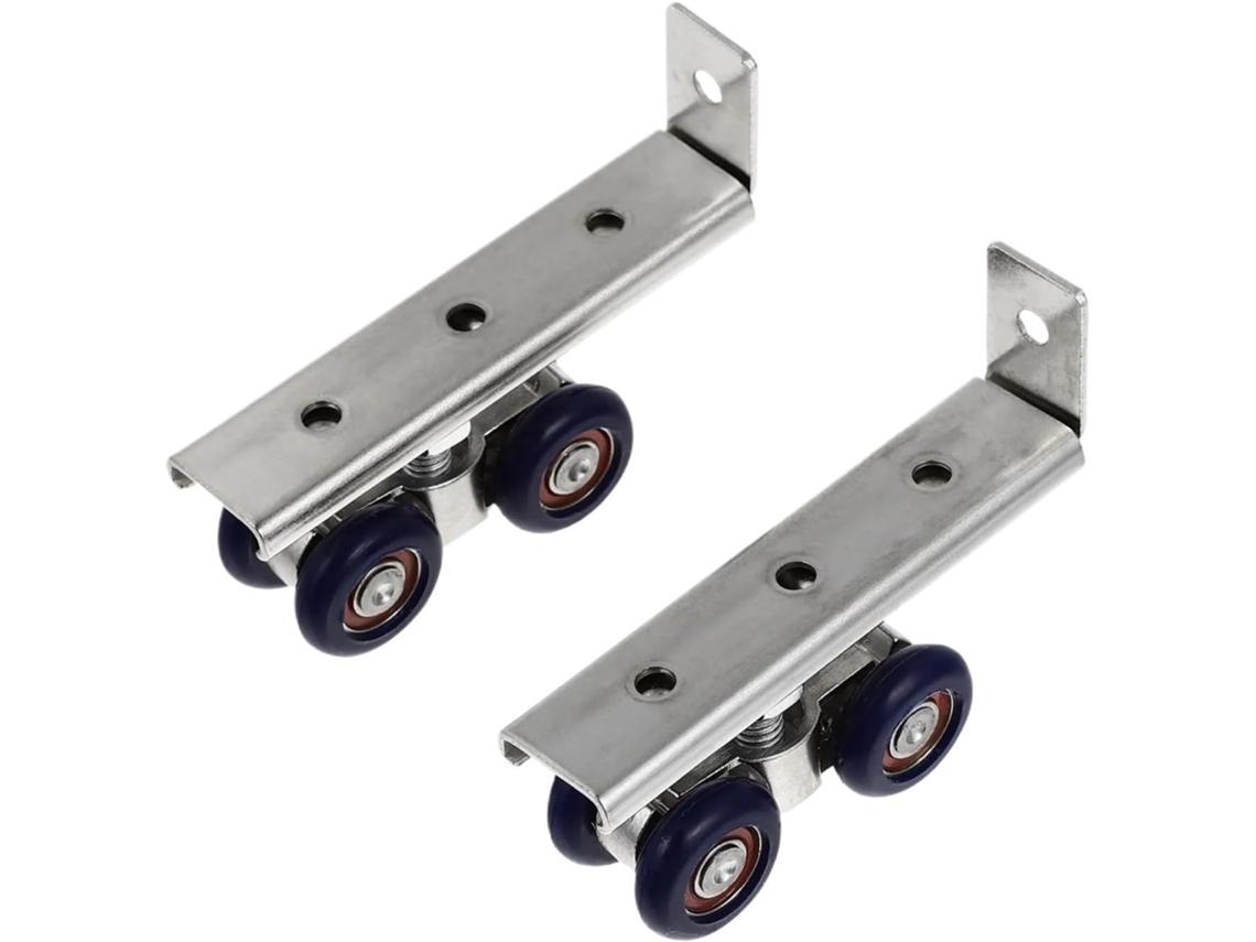 Corrediças De Gaveta Com Extensão Total, 1 Conjunto, Polias De Roletes Para Portas Correr, Rodas De Metal Para Trilhos