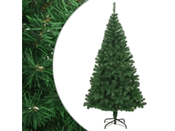 Vidaxl Árvore De Natal Artificial Com Ramos Grossos 240 Cm Pvc Verde