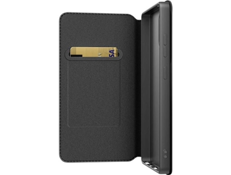 Capa Slim Folio Black Rock Booklet Para Samsung Galaxy S25 Ultra, Preta Étui Carteira Samsung Galaxy S25 Ultra Preto 0