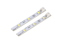 2pcs Placa de Luz Led para Geladeira Electrolux Bcd Sl300led001 Dc12v