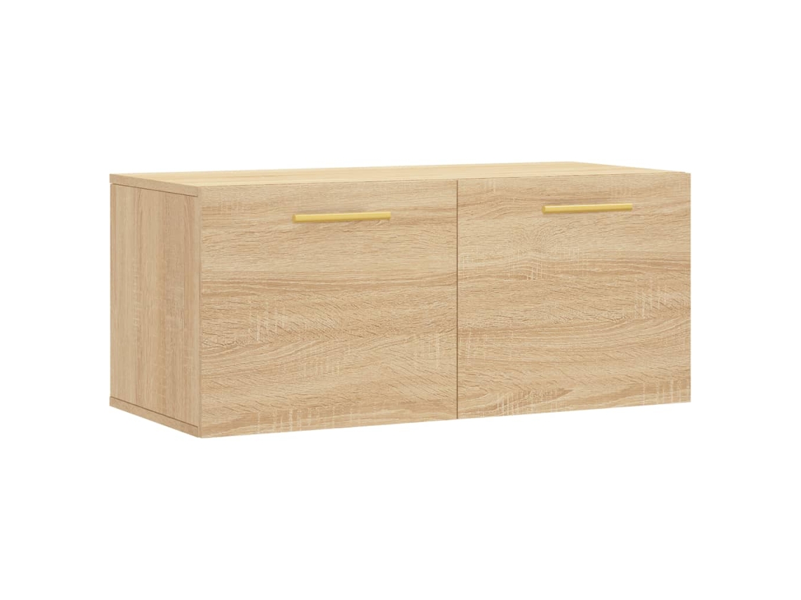 Armário de Parede Derivados Madeira Carvalho Sonoma MAISON EXCLUSIVE (80x36,5x35 cm)
