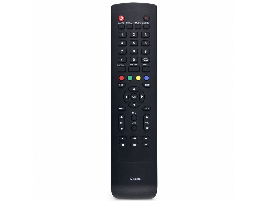 Comando À Distância Para Tv Compatível Com Jvc Rm-c3113