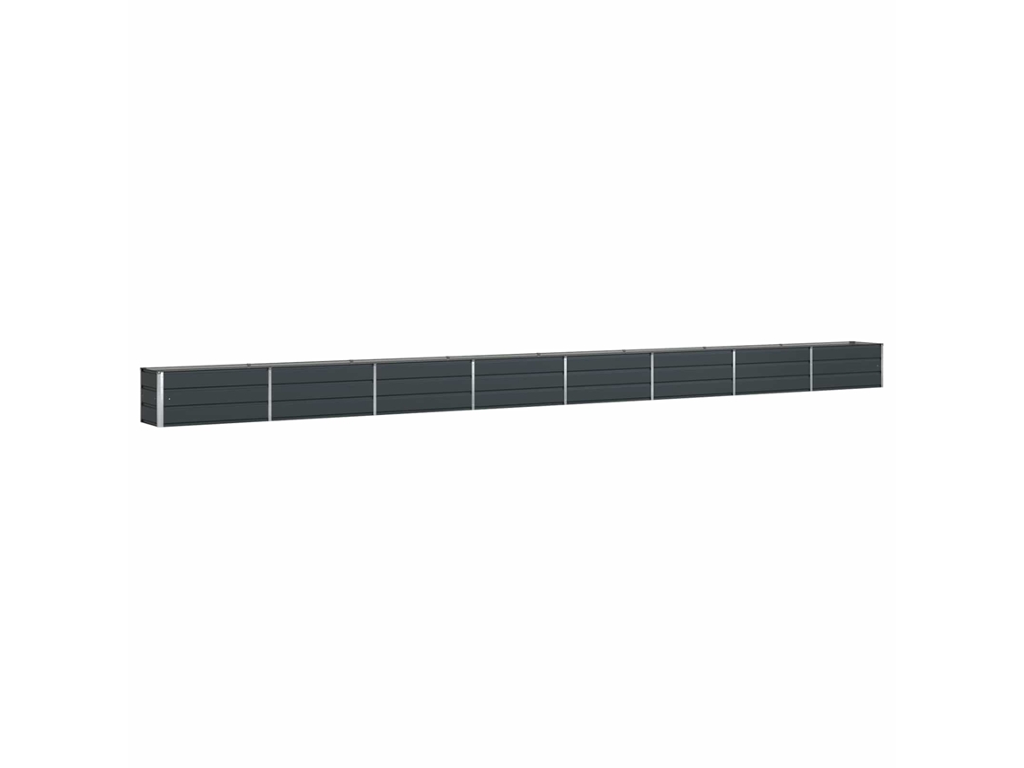 Floreira Vaso Jardim 480x50x45 Cm Aço Galvanizado HARLANV1