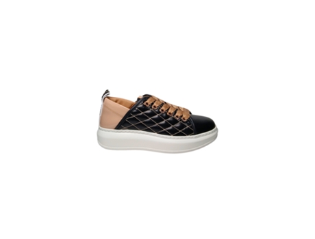 Sapatilhas De Mulher Alexander Smith Sportive Pele Preto (37)