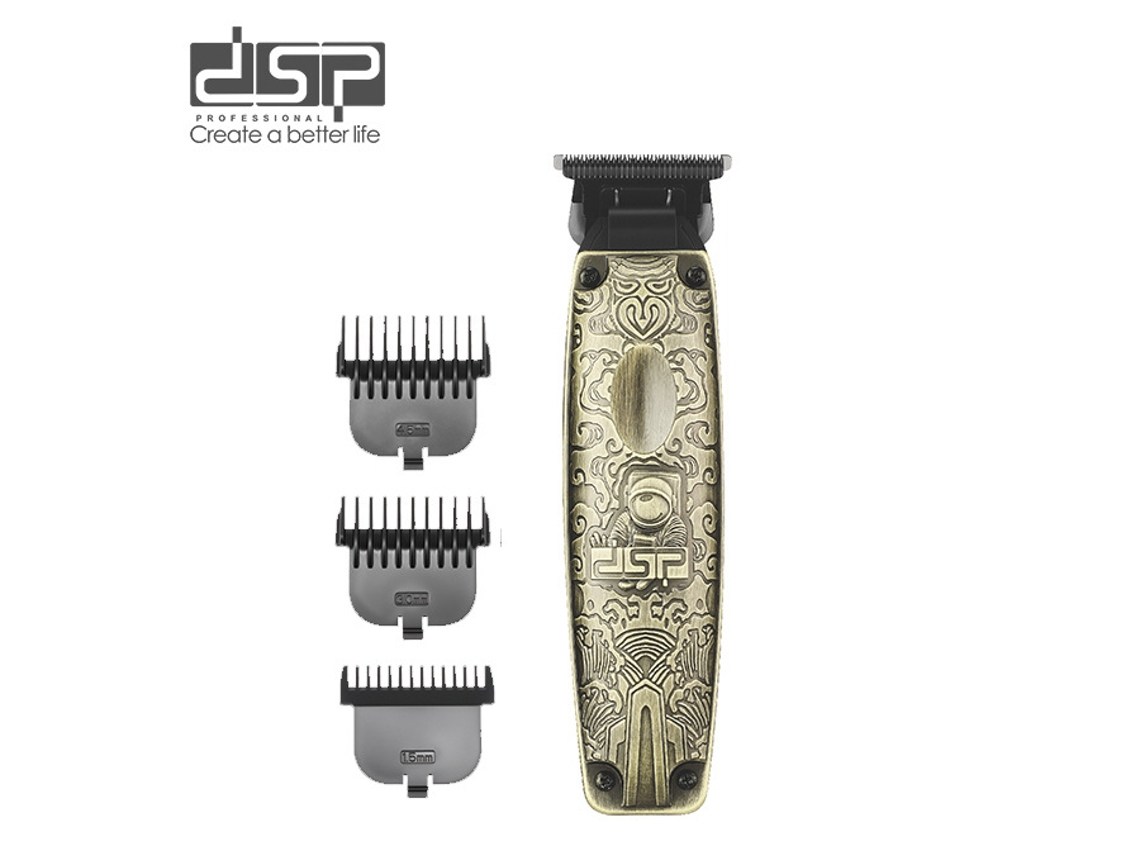 (carga Usb) Cortapelos Profesional Con Cuchillas De Acero De Titanio Y Batería De Larga Duración, Perfecta Para Peluquerías Profesionales.