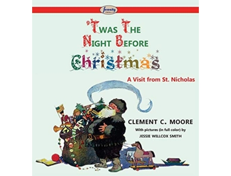 Livro Twas The Night Before Christmas De Clement C Moore (inglês - Capa Dura)