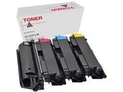 Pack 4 Toners Compatíveis Kyocera 1T02Nt0Nl0/Tk5160K 1T02Ntcnl0/Tk5160C 1T02Ntbnl0/Tk5160M 1T02Ntanl0/Tk5160Y