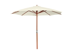 Parasol, Parasols Vidaxl Branco Tecido (n/a)