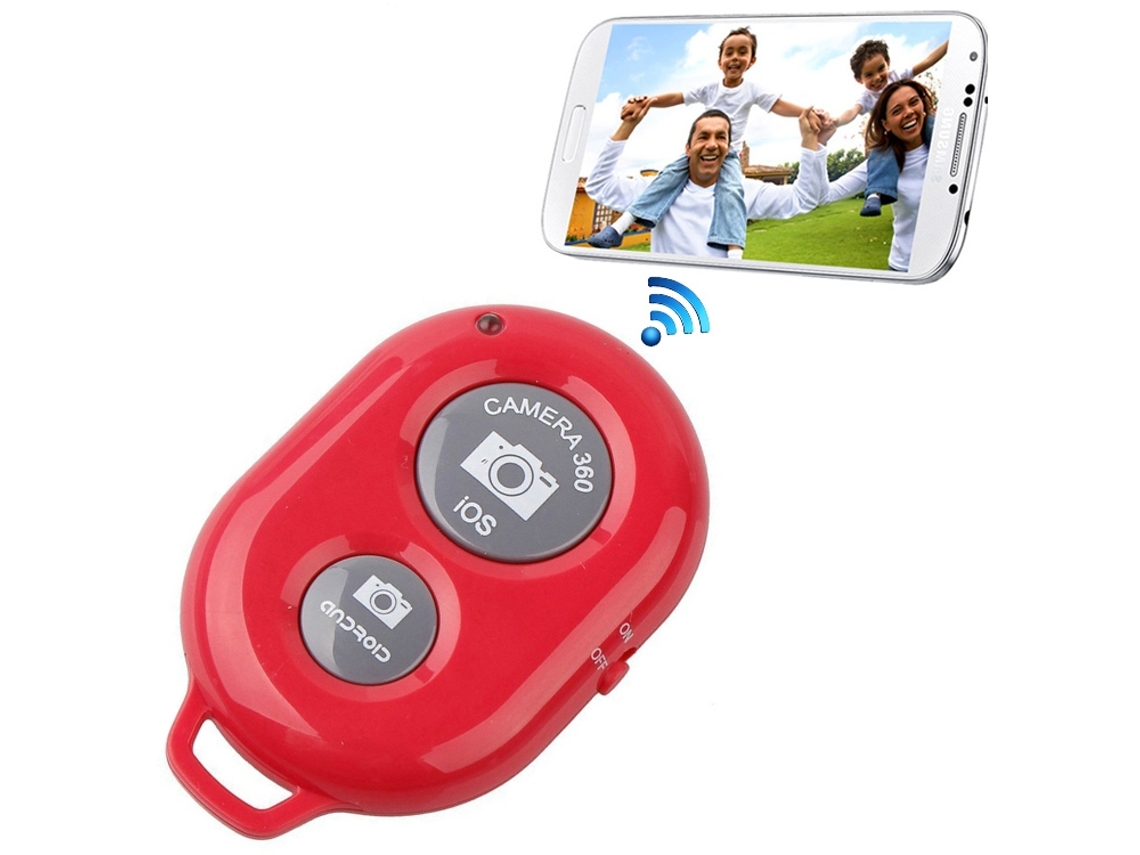 Controle Remoto Bluetooth Universal Para Selfie E Fotografia Com Celular
