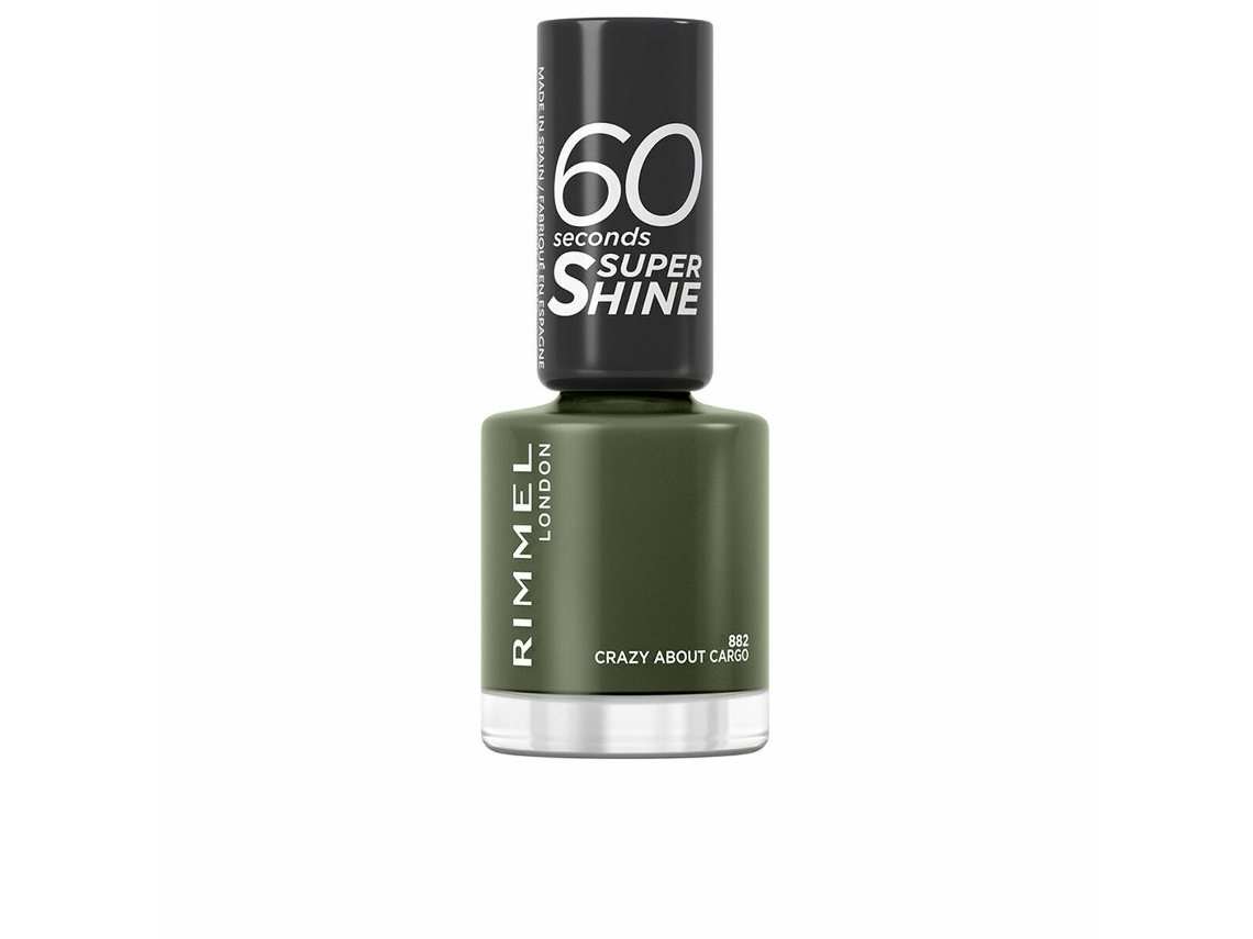 Verniz de Unhas RIMMEL LONDON 60 Seconds Super Shine 8 Ml Nº 882 Crazy About Cargo