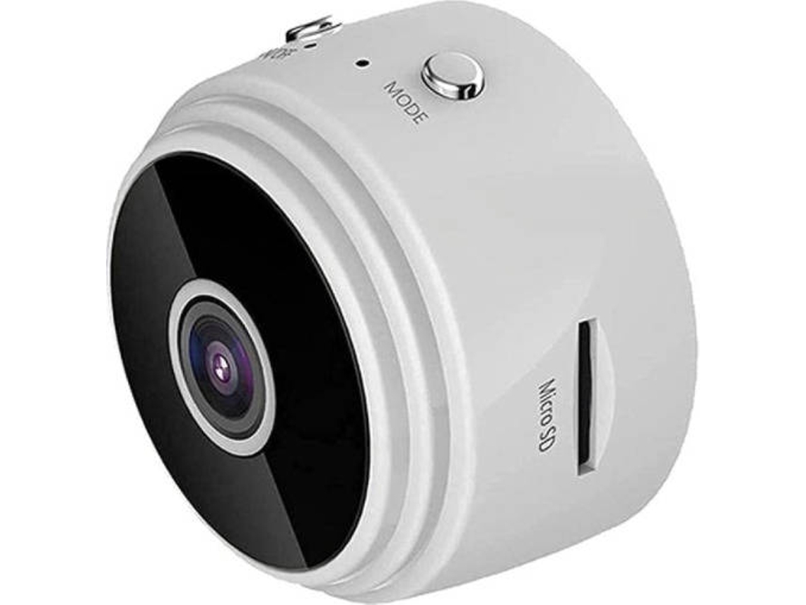 Mini Câmara de Vigilância ENKERS 1080P HD Branco (9128607412895)
