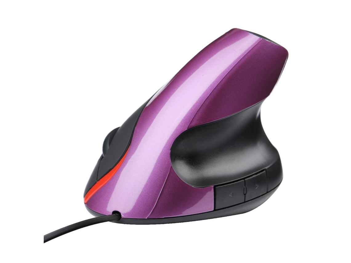 Rato Vertical Com Fios De Segunda Geração, Ideal Para Jogos, Uso Profissional E Doméstico, Com Ligação Ótica Usb Exlirna.