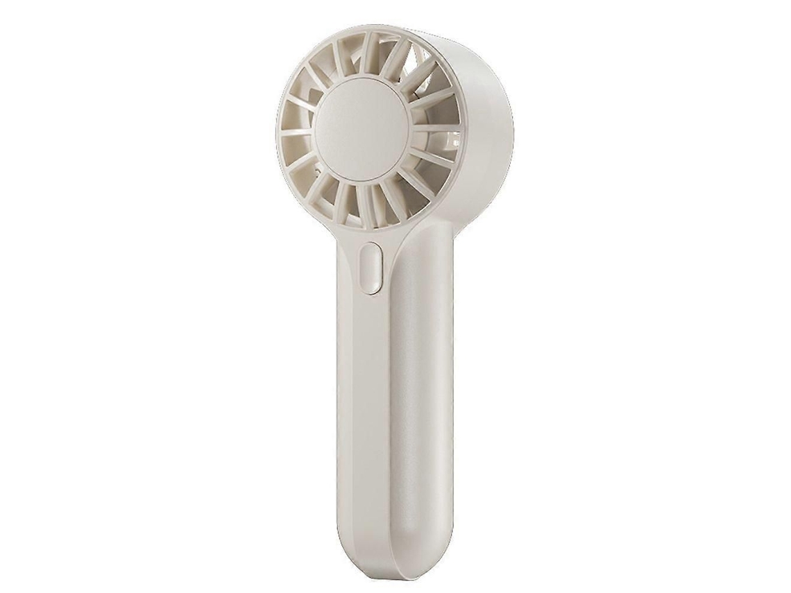 Mini Ventilador Portátil Usb Recarregável Potente De Mão E Mesa Refri Geração Externo Damasco