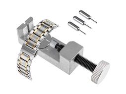 Ferramenta Ajustável Para Remover Pinos De Pulseira De Relógio, Kit De Reparo Com 3 Pinos Extras