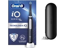 Escova Dentes Elétrica ORAL-B iO 4S Preta (1 Unidade) | Worten.pt