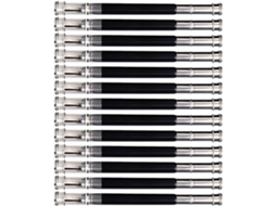 Conjunto de 13 extensores de lápis em alumínio e ABS Liga, extensão macia.
