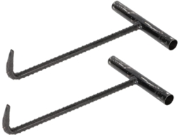 Ganchos Para Porta, 2 Peças, Gancho Traseiro Em Liga Metálica, Sem Necessidade De Pregos, Preto E Branco, Organizador