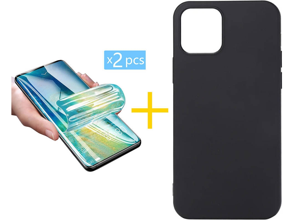 Capa + 2 Películas para iPhone 11 SKYHE Preto